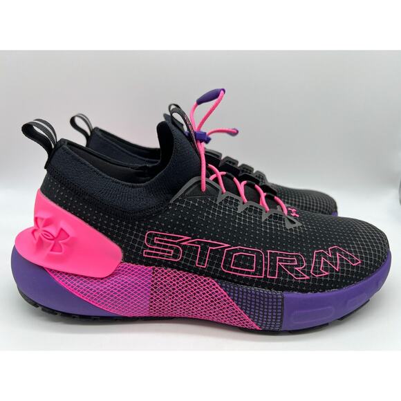 Under Armour Other - Under Armour Hover Phantom 3 SE Storm Running Shoes 3026610-002 Men's 9